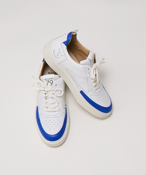 RAWLIFE（ロウライフ）の「BLOCKS79/ブロックス79/POWDER AGING（スニーカー・メンズ・ホワイト・42/43/44/41）」の6枚目の写真