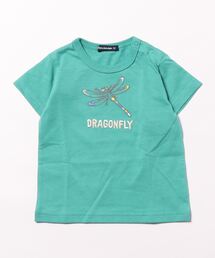 昆虫刺繍半袖Tシャツ