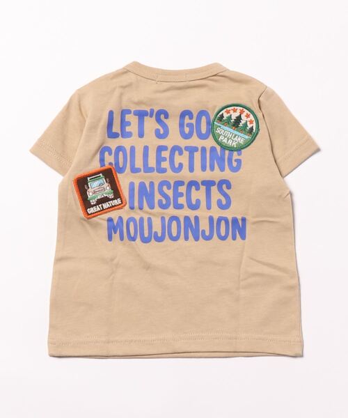 Moujonjon（ムージョンジョン）の「昆虫刺繍半袖Ｔシャツ（Tシャツ/カットソー・キッズ・ダークオレンジ/グリーン/ベージュ/ロイヤルブルー・80/90/100/110/120/130/140）」の17枚目の写真