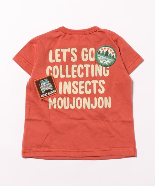 Moujonjon（ムージョンジョン）の「昆虫刺繍半袖Ｔシャツ（Tシャツ/カットソー・キッズ・ダークオレンジ/グリーン/ベージュ/ロイヤルブルー・80/90/100/110/120/130/140）」の20枚目の写真