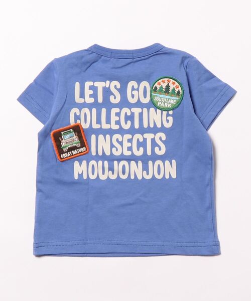 Moujonjon（ムージョンジョン）の「昆虫刺繍半袖Ｔシャツ（Tシャツ/カットソー・キッズ・ダークオレンジ/グリーン/ベージュ/ロイヤルブルー・80/90/100/110/120/130/140）」の18枚目の写真