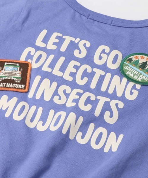 Moujonjon（ムージョンジョン）の「昆虫刺繍半袖Ｔシャツ（Tシャツ/カットソー・キッズ・ダークオレンジ/グリーン/ベージュ/ロイヤルブルー・80/90/100/110/120/130/140）」の22枚目の写真