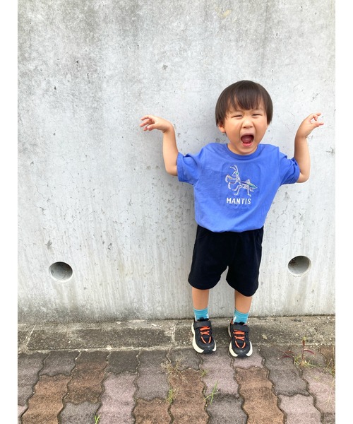 Moujonjon（ムージョンジョン）の「昆虫刺繍半袖Ｔシャツ（Tシャツ/カットソー・キッズ・ダークオレンジ/グリーン/ベージュ/ロイヤルブルー・80/90/100/110/120/130/140）」の12枚目の写真