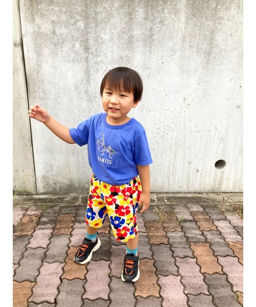 Moujonjon（ムージョンジョン）の「昆虫刺繍半袖Ｔシャツ（Tシャツ/カットソー・キッズ・ダークオレンジ/グリーン/ベージュ/ロイヤルブルー・80/90/100/110/120/130/140）」の16枚目の写真