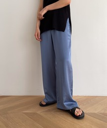 CANAL JEAN | El mar(エルマール) サテンイージーパンツ(その他パンツ)