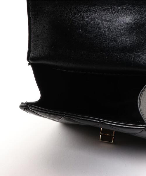 LATINA（ラティーナ）の「ミニマルキルティングバッグ（ハンドバッグ・レディース・ブラック・FREE）」の5枚目の写真