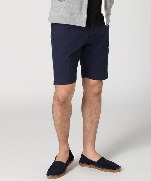 JOURNAL STANDARD relume（ジャーナルスタンダード　レリューム）の「ハイカウントクロスショーツ #（その他パンツ・メンズ・ベージュ系その他/カーキ/ネイビー/ベージュ・LARGE/MEDIUM/SMALL）」の4枚目の写真