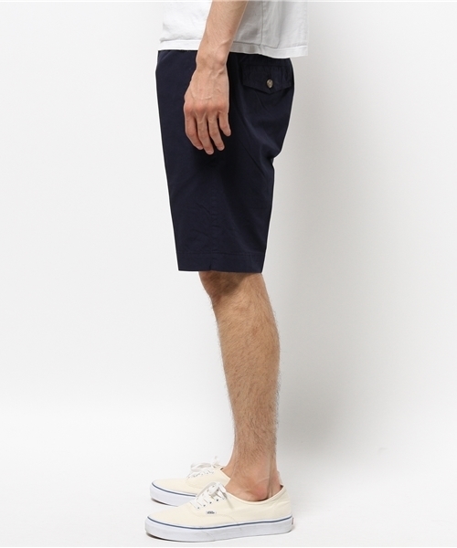 JOURNAL STANDARD relume（ジャーナルスタンダード　レリューム）の「ハイカウントクロスショーツ #（その他パンツ・メンズ・ベージュ系その他/カーキ/ネイビー/ベージュ・LARGE/MEDIUM/SMALL）」の9枚目の写真