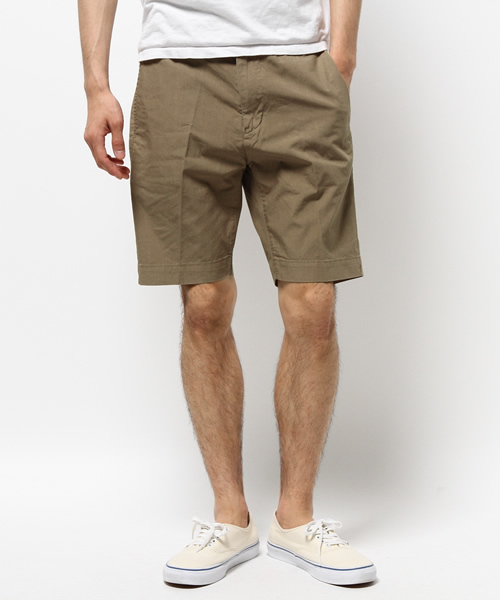 JOURNAL STANDARD relume（ジャーナルスタンダード　レリューム）の「ハイカウントクロスショーツ #（その他パンツ・メンズ・ベージュ系その他/カーキ/ネイビー/ベージュ・LARGE/MEDIUM/SMALL）」の19枚目の写真