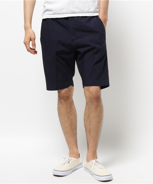 JOURNAL STANDARD relume（ジャーナルスタンダード　レリューム）の「ハイカウントクロスショーツ #（その他パンツ・メンズ・ベージュ系その他/カーキ/ネイビー/ベージュ・LARGE/MEDIUM/SMALL）」の21枚目の写真