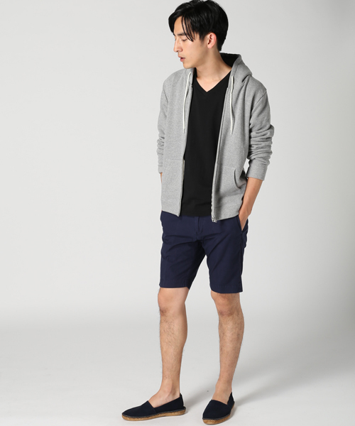 JOURNAL STANDARD relume（ジャーナルスタンダード　レリューム）の「ハイカウントクロスショーツ #（その他パンツ・メンズ・ベージュ系その他/カーキ/ネイビー/ベージュ・LARGE/MEDIUM/SMALL）」の22枚目の写真