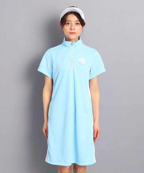 adabat アダバッド レディース ノースリーブ ゴルフワンピース 新品未使用]ADABAT アダバット サイズ40 ノースリーブワンピース