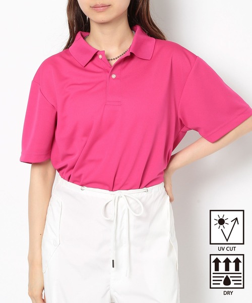 United Athle（ユナイテッドアスレ）の「夏に快適なドライ素材！【United Athle】吸水速乾・UVカット！4.1オンス スペシャルドライアスレチック ポロシャツ ゴルフ テニス スポーツ 5910（ポロシャツ・レディース・レッド/イエロー/グリーン/ロイヤルブルー/ブラック/ネイビー/ホワイト/ライトグリーン/ピンク/パープル/オレンジ/ターコイズブルー/ライトピンク/ライトブルー/バーガンディー・S/L/M/XL）」の11枚目の写真