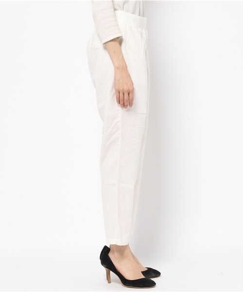 OUTLET（アウトレット）の「【CIAOPANIC TYPY】麻レーヨンイージーパンツ（その他パンツ・レディース・ホワイト・MEDIUM/LARGE）」の3枚目の写真