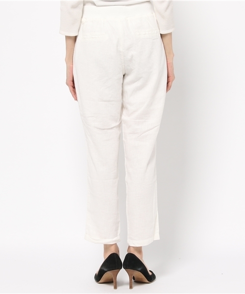 OUTLET（アウトレット）の「【CIAOPANIC TYPY】麻レーヨンイージーパンツ（その他パンツ・レディース・ホワイト・MEDIUM/LARGE）」の4枚目の写真