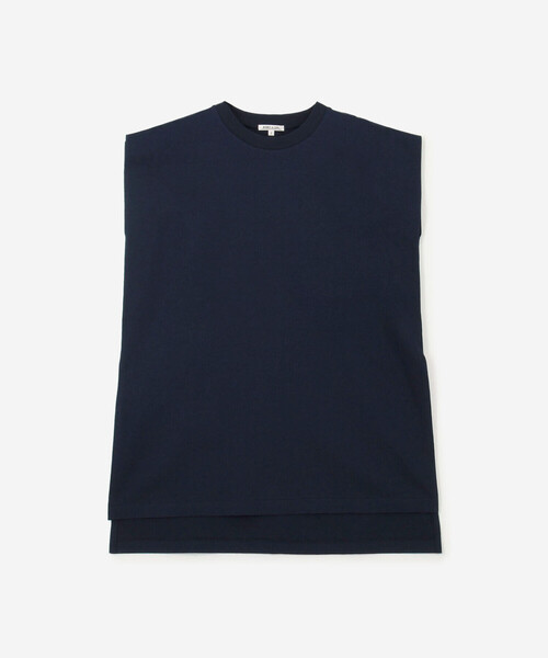 Morris & Sons（モリスアンドサンズ）の「MORRIS & SONS | ノースリーブカットソー WOMEN（Tシャツ/カットソー・レディース・ベージュ/ネイビー/ホワイト/グレー/ブラック・F）」の5枚目の写真