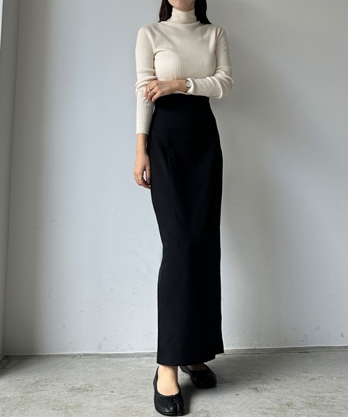 ⭐︎専用⭐︎PEARLYアーガイルスカートとスヌーピベスト NEUNA（ヌナ）の「ソフトフレアロングスカート（スカート）」 - WEAR