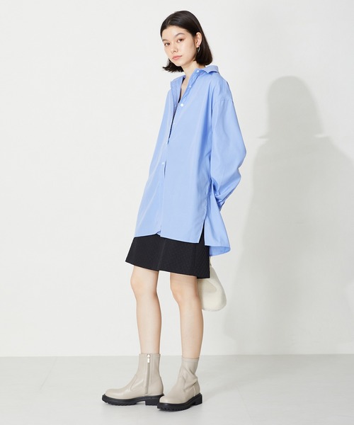 ORiental TRaffic（オリエンタルトラフィック）の「タンクソールストレッチブーツ 31414（ブーツ・レディース・ブラック/ベージュ/グレー/モカ・LL/3L/SS/S/M/L）」の16枚目の写真