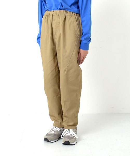 GLAZOS（グラソス）の「[ワイドテーパード]コットンツイル・バルーンパンツ（その他パンツ・キッズ・ブラック/カーキ/ベージュ・160cm/140cm/170cm/150cm）」の7枚目の写真