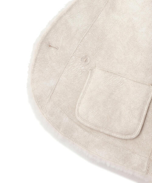 PROPORTION BODY DRESSING（プロポーションボディドレッシング）の「ノーカラーボアブルゾン / 1213255901（テーラードジャケット・レディース・ホワイト系その他・SMALL/MEDIUM）」の15枚目の写真