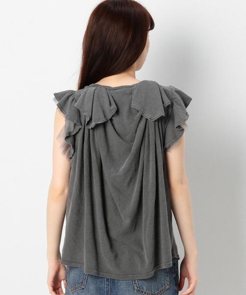 Another Edition(アナザーエディション)の「CRAZY RATSTシャツ/AEBC CRAZY RATS Tee◆(Tシャツ/カットソー・レディース・オフホワイト/ブラック・フリ-)」の3枚目の写真