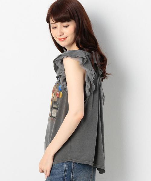 Another Edition(アナザーエディション)の「CRAZY RATSTシャツ/AEBC CRAZY RATS Tee◆(Tシャツ/カットソー・レディース・オフホワイト/ブラック・フリ-)」の5枚目の写真