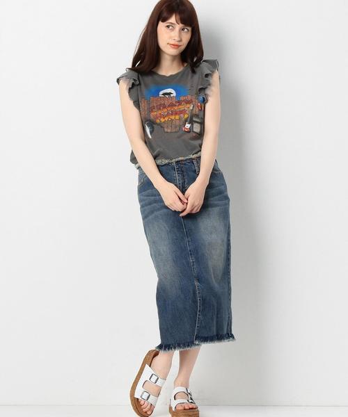 Another Edition(アナザーエディション)の「CRAZY RATSTシャツ/AEBC CRAZY RATS Tee◆(Tシャツ/カットソー・レディース・オフホワイト/ブラック・フリ-)」の6枚目の写真