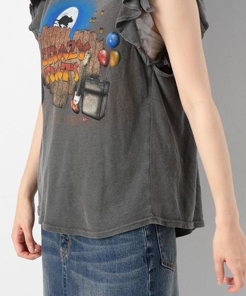 Another Edition(アナザーエディション)の「CRAZY RATSTシャツ/AEBC CRAZY RATS Tee◆(Tシャツ/カットソー・レディース・オフホワイト/ブラック・フリ-)」の12枚目の写真