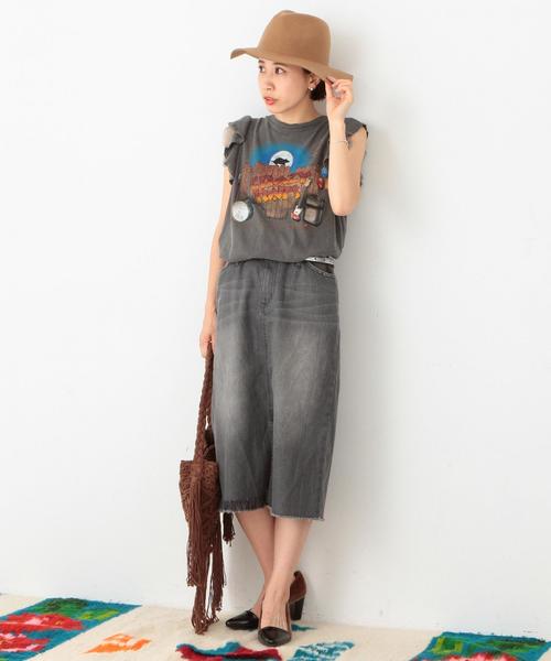 Another Edition(アナザーエディション)の「CRAZY RATSTシャツ/AEBC CRAZY RATS Tee◆(Tシャツ/カットソー・レディース・オフホワイト/ブラック・フリ-)」の15枚目の写真