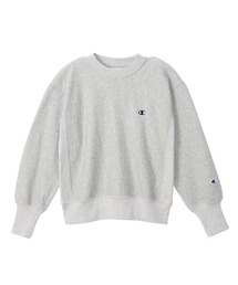 【Champion/チャンピオン】レディース リバースウィーブ(R) クルーネックスウェットシャツ