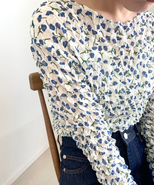 LOWRYS FARM（ローリーズファーム）の「ポップコーンプルオーバーLS　973395（その他トップス・レディース・その他1/その他2/ブラック/アイボリー・FREE）」の5枚目の写真