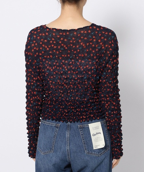 LOWRYS FARM（ローリーズファーム）の「ポップコーンプルオーバーLS　973395（その他トップス・レディース・その他1/その他2/ブラック/アイボリー・FREE）」の10枚目の写真