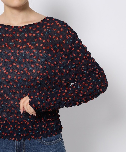 LOWRYS FARM（ローリーズファーム）の「ポップコーンプルオーバーLS　973395（その他トップス・レディース・その他1/その他2/ブラック/アイボリー・FREE）」の12枚目の写真