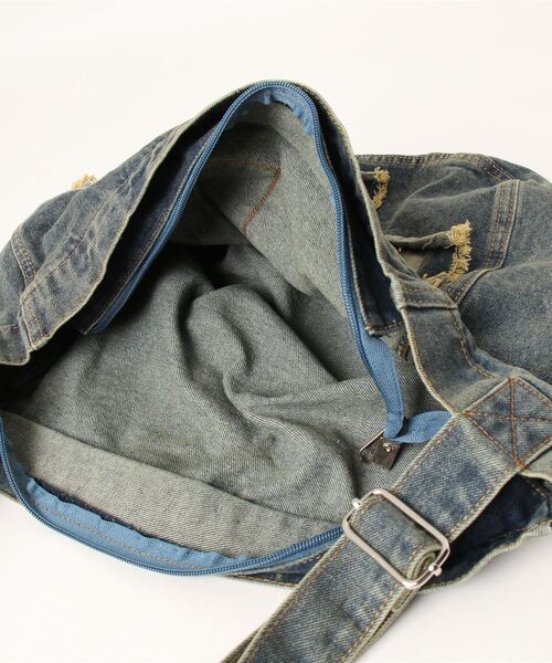 セール】クロスデニムショルダーバッグ（ショルダーバッグ