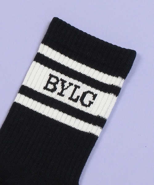 by LOVEiT(バイラビット)の「BYLGロゴクルーソックス(ソックス/靴下・キッズ・ブラック/グリーン/ピンク/アイボリー・L/M/LL/S)」の7枚目の写真
