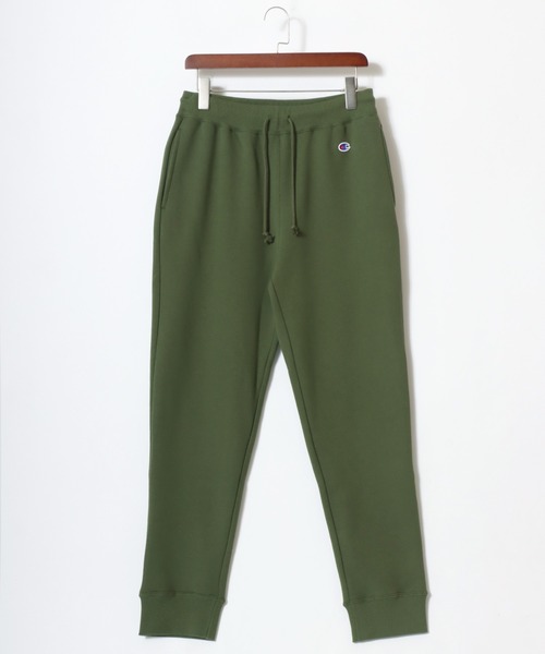 Champion(チャンピオン)の「Champion/チャンピオン コットンUSA 裏起毛 ロゴワッペン ワンポイント刺繍 スウェットパンツ/ジョガーパンツ(スウェットパンツ・メンズ・ブラック/オートミール/ダークグレー/ネイビー/グレー/ダークグリーン/オリーブ・XL/M/L)」の6枚目の写真