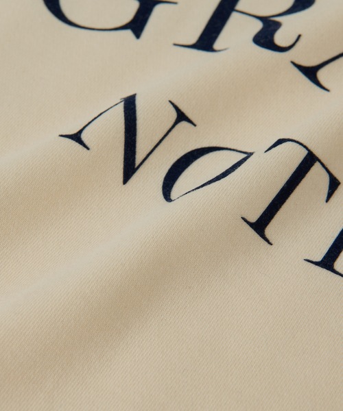 un dix cors（アンディコール）の「前後2WAYフロッキーロゴ裏毛トップス（スウェット・レディース・ネイビー/アイボリー/チャコールグレー・FREE）」の15枚目の写真