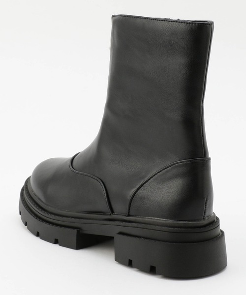 179/WG(イチナナキュウダブルジー)の「フロントZIPブーツ(ブーツ・レディース・ベージュ/ブラック・23.5cm/25.0cm/24.5cm/22.0cm)」の18枚目の写真