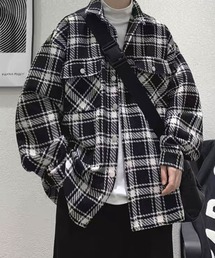 Theater code | shirt jacket/シャツジャケット CPOジャケット チェック(シャツ/ブラウス)