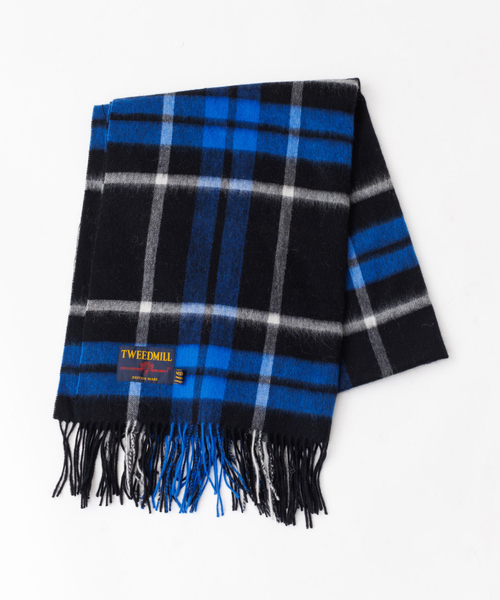 TWEEDMILL/ツイードミル】チェック柄ストール（ストール