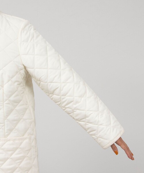 NOLLEY’S(ノーリーズ)の「【TRADITIONAL WEATHERWEAR/トラディショナル ウェザーウェア】ARKLEY LONG(その他アウター・レディース・ブラック/オフホワイト・34/36)」の15枚目の写真