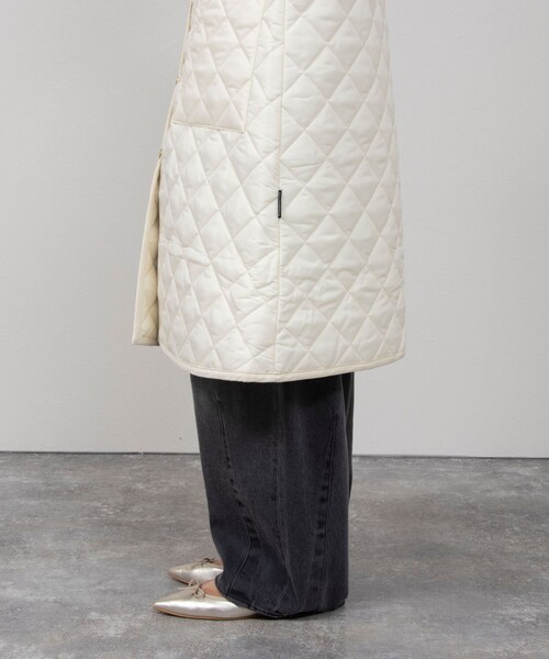 NOLLEY’S(ノーリーズ)の「【TRADITIONAL WEATHERWEAR/トラディショナル ウェザーウェア】ARKLEY LONG(その他アウター・レディース・ブラック/オフホワイト・34/36)」の19枚目の写真