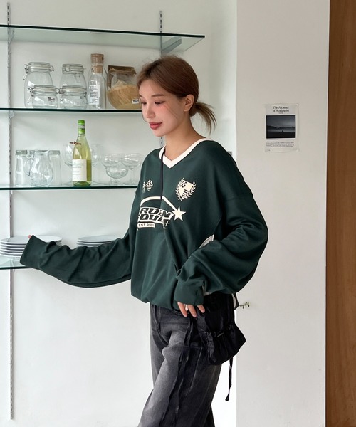 by muni:r（バイ ムニール）の「ウォッシュワイドデニムパンツ（デニムパンツ・レディース・ブラック/ブルー・MEDIUM/SMALL）」の10枚目の写真