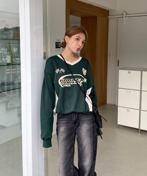 by muni:r（バイ ムニール）の「ウォッシュワイドデニムパンツ（デニムパンツ・レディース・ブラック/ブルー・MEDIUM/SMALL）」の13枚目の写真