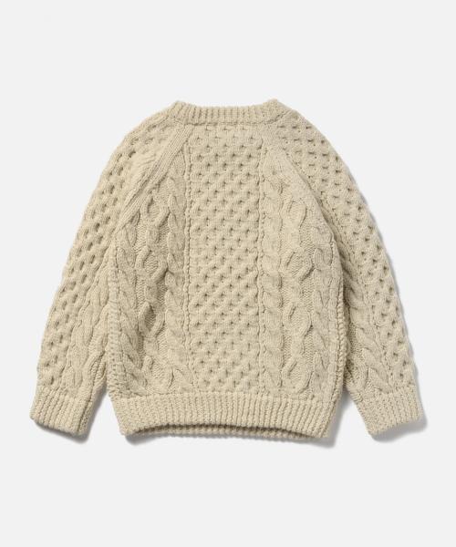 CAROLINA GLASER（カロリナ グレイサー）の「WEARISTA“maho”×CAROLINA GLASER / 手編みニット（ニット/セーター・レディース・クリーム・ONE SIZE）」の15枚目の写真