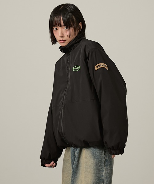 ブルゾン 黒・白リバーシブル Reversible blouson / リバーシブルブルゾン（ブルゾン）｜SINSS