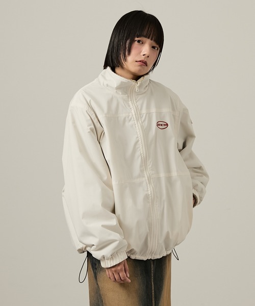 Snap club】 リバーシブルビッグスタンドボアジャケット