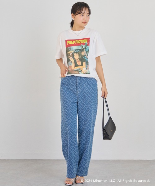 GOOD ROCK SPEED（グッドロックスピード）の「【GOOD ROCK SPEED】PULP FICTION Tee（Tシャツ/カットソー・レディース・ホワイト/ブラック・L/M）」の13枚目の写真