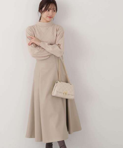 PROPORTION BODY DRESSING（プロポーションボディドレッシング）の「アンジェリーナ透かし柄ニット / 1214170010（ニット/セーター・レディース・ベージュ/ブルー/ホワイト系その他・FREE）」の13枚目の写真