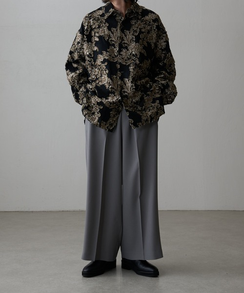 Lui's(ルイス)の「キュプラダブルクロスイージースラックス(スラックス・メンズ・ブラック/グレー・M/S)」の11枚目の写真